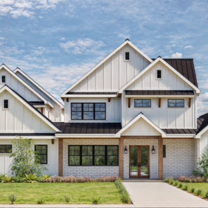 The Fernwood | New American House Plan with ADU