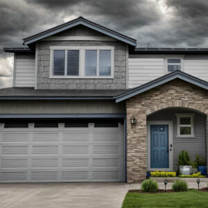 Craftsman-style home with 3 beds, 2 baths, 2-car garage, and a spacious living area.