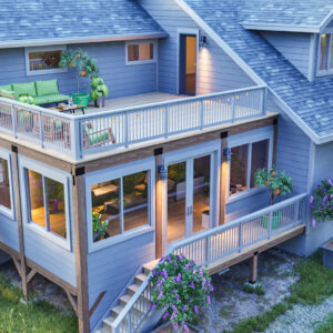 The Flagstone Deck Addition